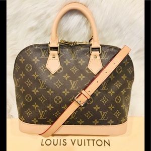 Authentic PAINTED Louis Vuitton Alma PM  #3.6k
